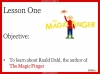 The Magic Finger by Roald Dahl Teaching Resources (slide 6/72)